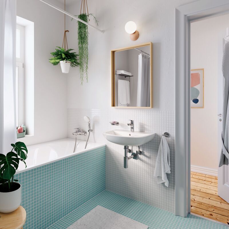 Small Bathroom Ideas: Big Style Solutions for Compact Spaces Choose light and bright colors